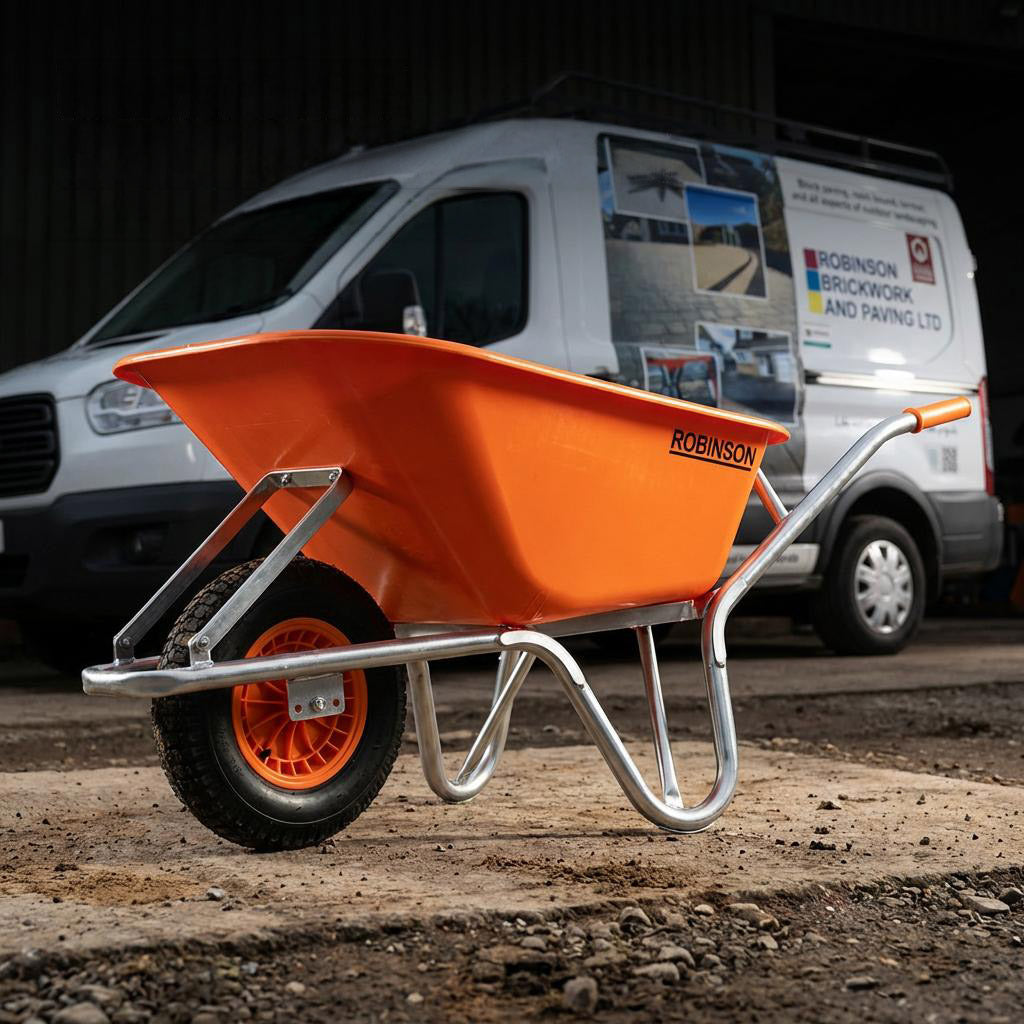 100L Steel Heavy Duty Barrow